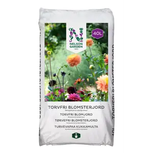 Torvfri blomsterjord 40 L
