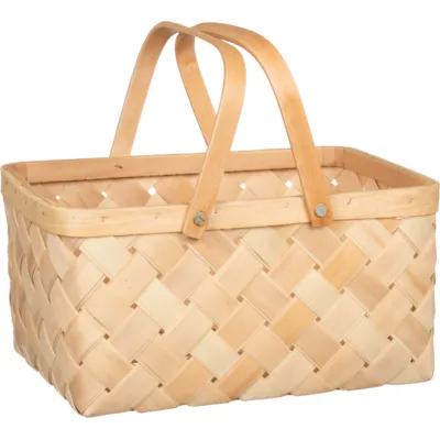 Kurv med bevegelige håndtak