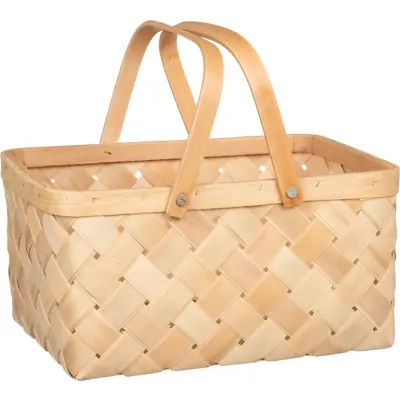 Kurv med bevegelige håndtak