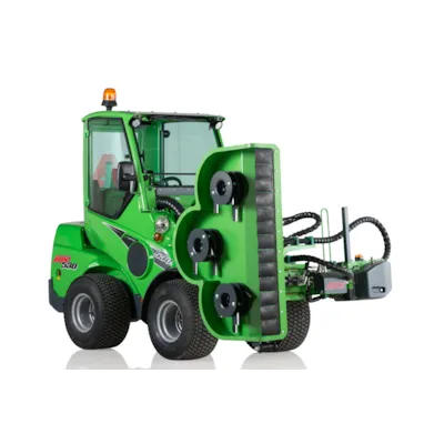 Hekktrimmer med roterende kniver