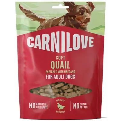Hundesnacks vaktel 200 g