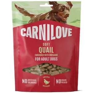 Hundesnacks vaktel 200 g