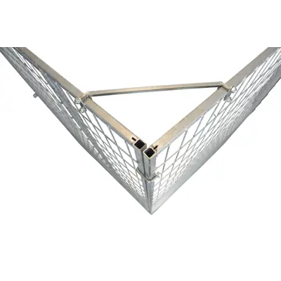 Hjørneavstiver for hundegård, bilde 2