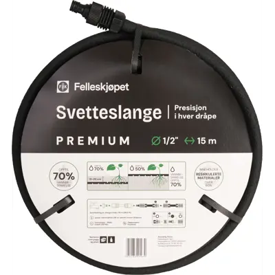 Svetteslange 1/2" 15 m