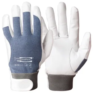 Monteringshansker geitskinn grå