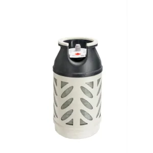 Propanflaske og gass 10 kg kompositt påtrykksventil