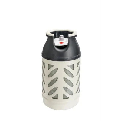 Propanflaske og gass 10 kg kompositt påtrykksventil