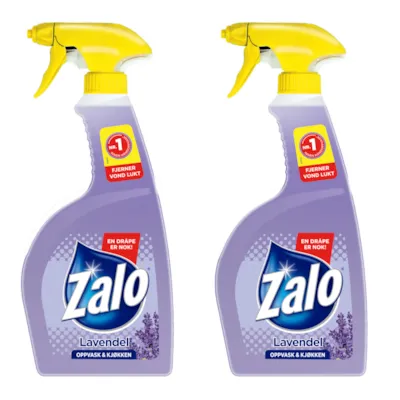 Oppvask og Kjøkken spray lavendel 750 ml 2 stk