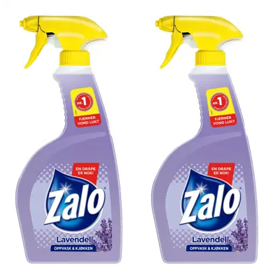 Oppvask og Kjøkken spray lavendel 750 ml 2 stk