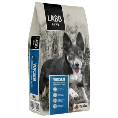 Hundefôr Voksen mellom- og stor rase 6 kg