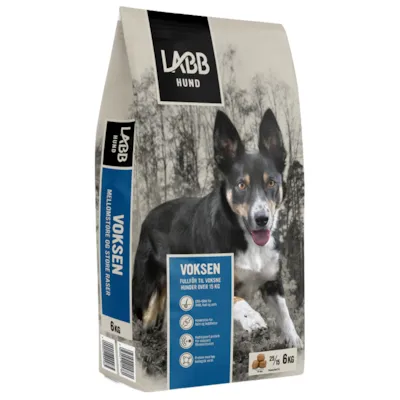 Hundefôr Voksen mellom- og stor rase 6 kg