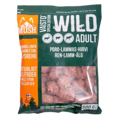 Hundefôr Vaisto frosset rein-lam-elg 800 g