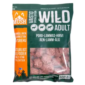 Hundefôr Vaisto rein-lam-elg frosset 800 g