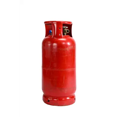 Propanflaske og gass 16,5 kg stål truck