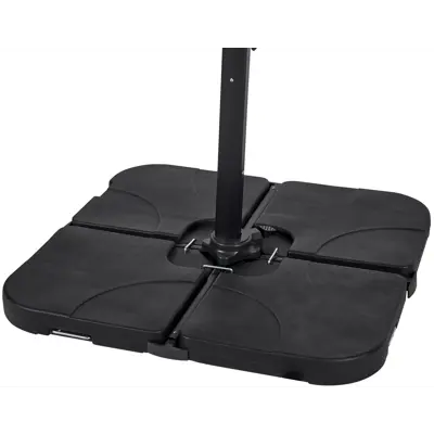 Parasollfot i 4 deler med håndtak, bilde 2