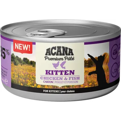 Våtfôr Wet Kitten patè 8x85 g