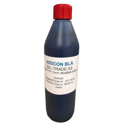 Blå markeringsfarge 500 ml