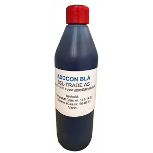 Blå markeringsfarge 500 ml
