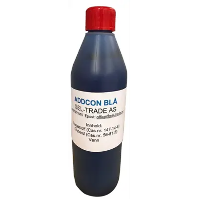 Blå markeringsfarge 500 ml