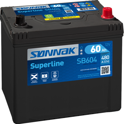 Bilbatteri superline SB604