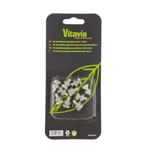 Bolt og mutter til drivhus 10 pk