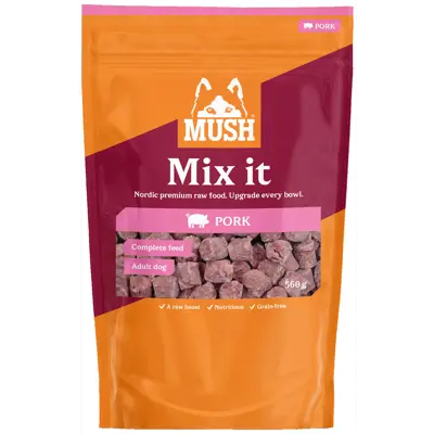 Hundefôr Mix It gris frosset 560 g