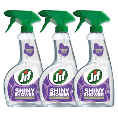 Kit med 3 dusjrengjøringspray 500 ml