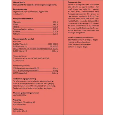 Kalvepasta 4x30 ml, bilde 2