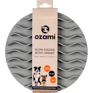Matskål Slow Feeder grå