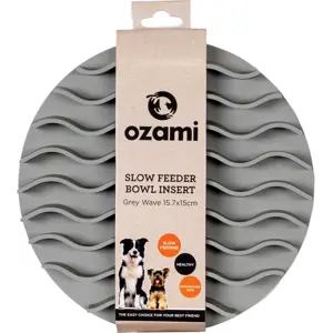 Matskål Slow Feeder grå