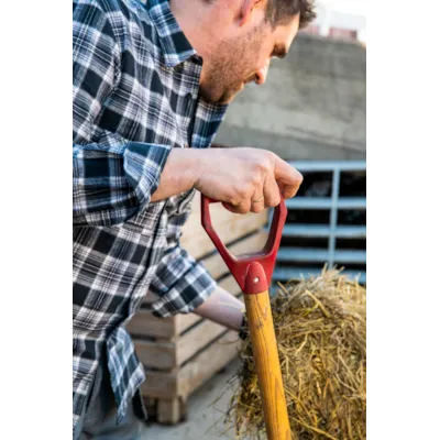 Flanellskjorte mørkgrå rutet herre, bilde 2