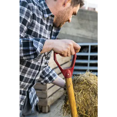 Flanellskjorte mørkgrå rutet herre, bilde 2