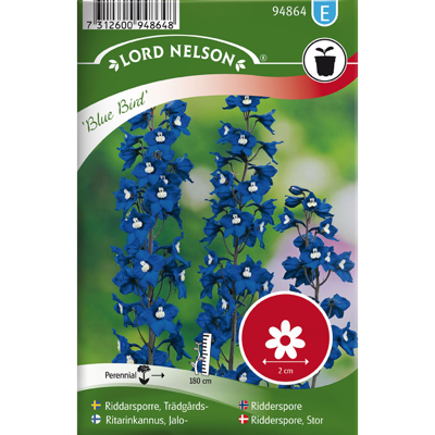 Frø ridderspore Blue Bird