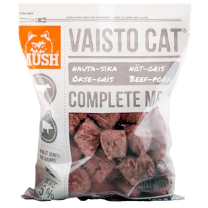 Kattemat Vaisto okse-gris frosset 800 g