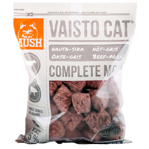 Kattemat Vaisto okse-gris frosset 800 g