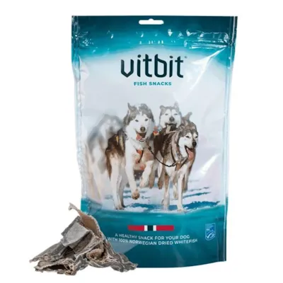 Hundesnacks tørket sei 300 g