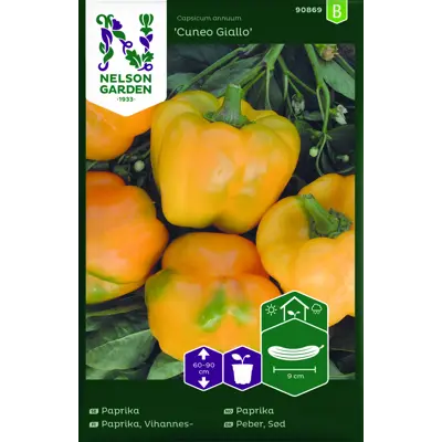 Frø paprika Cuneo Giallo