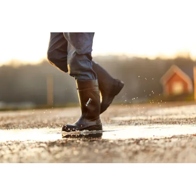 Fjøsstøvel med vernetå svart, bilde 2