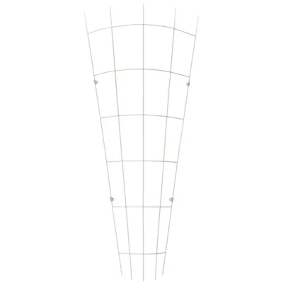 Espalier vifte hvit H150 cm