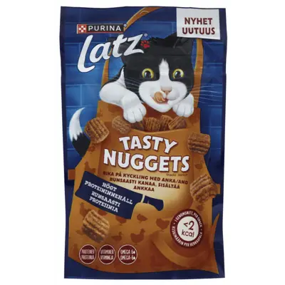 Kattesnacks Tasty Nuggets kylling og and 50 g