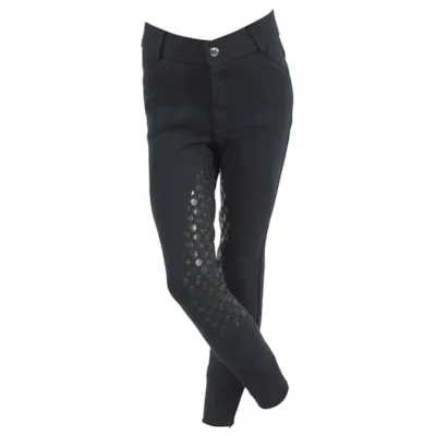 Ridetights FS mørkblå barn, bilde 2