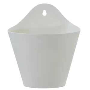 Veggpotte Madrid Ø21,5xH23,5 cm hvit