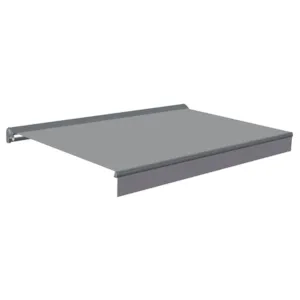 Markise halvkassett grå