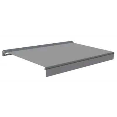 Markise halvkassett grå