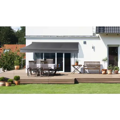 Markise halvkassett grå, bilde 3