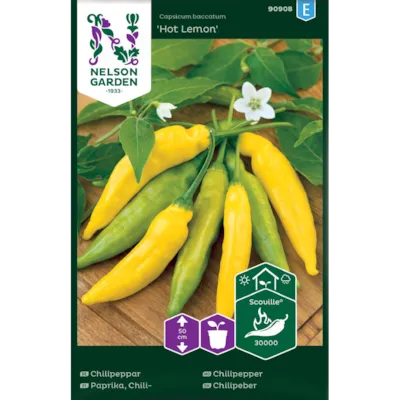 Frø chilipepper Hot Lemon