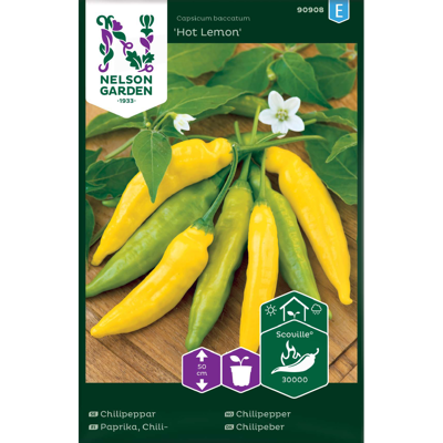 Frø chilipepper Hot Lemon