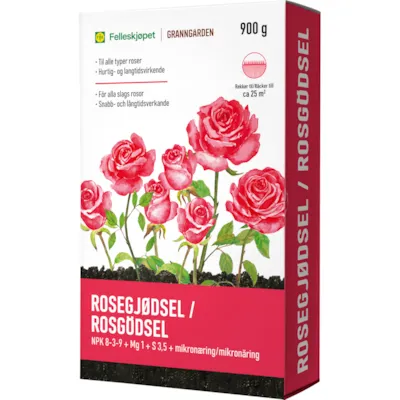 Rosegjødsel 0,9 kg