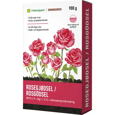 Rosegjødsel 0,9 kg