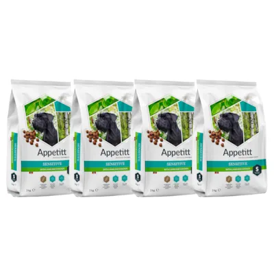 Hundefôr Sensitive Lamb & Chicken Small Breed 4x3 kg